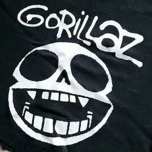 Custom Gorillaz Crop Top